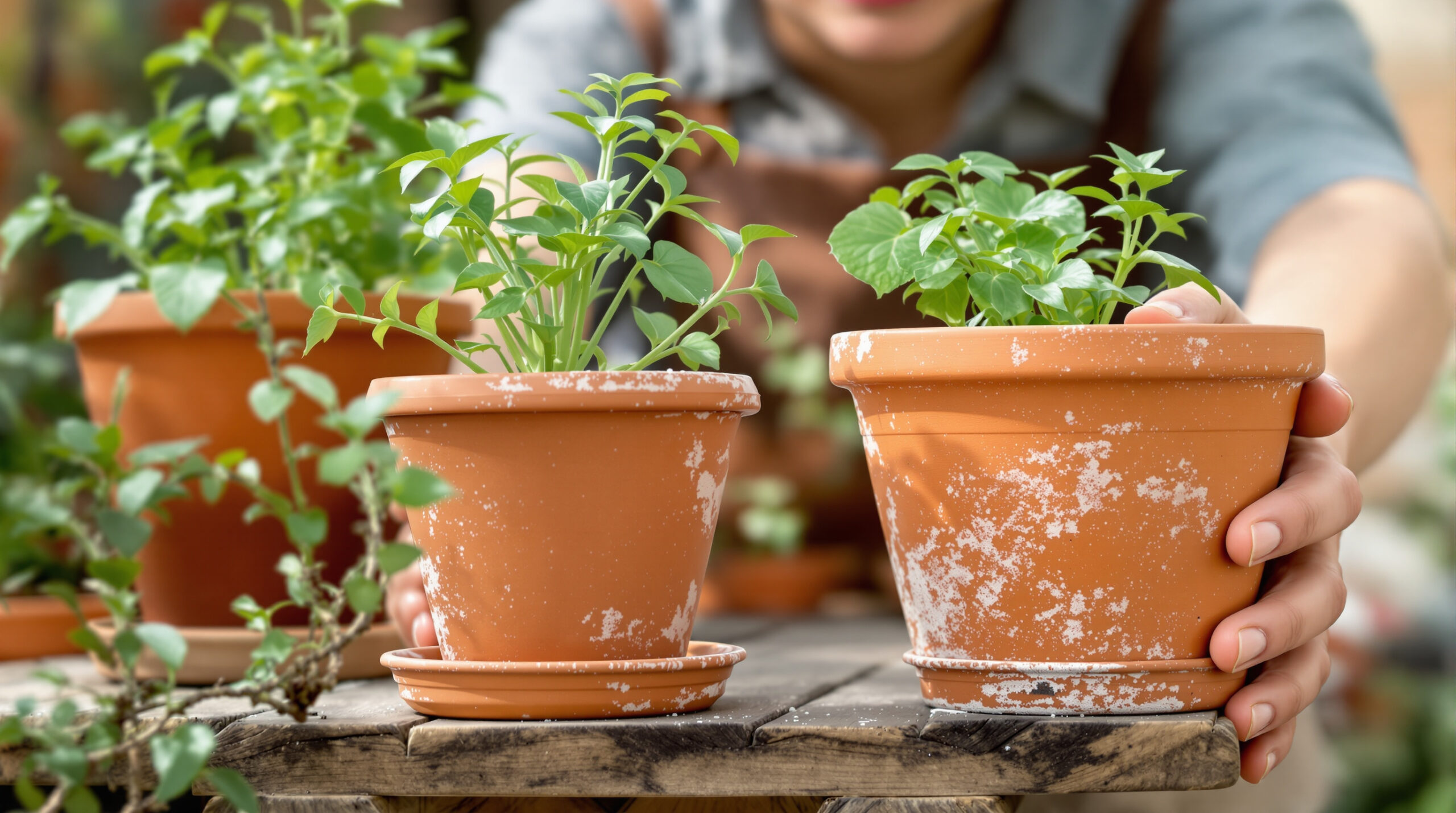 Addio calcare sui vasi: il rimedio naturale a costo zero