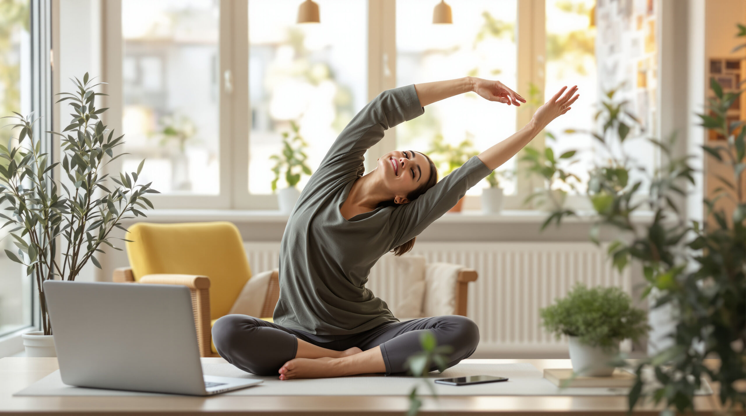 L’esercizio di 30 secondi che resetta la postura dopo una giornata al computer