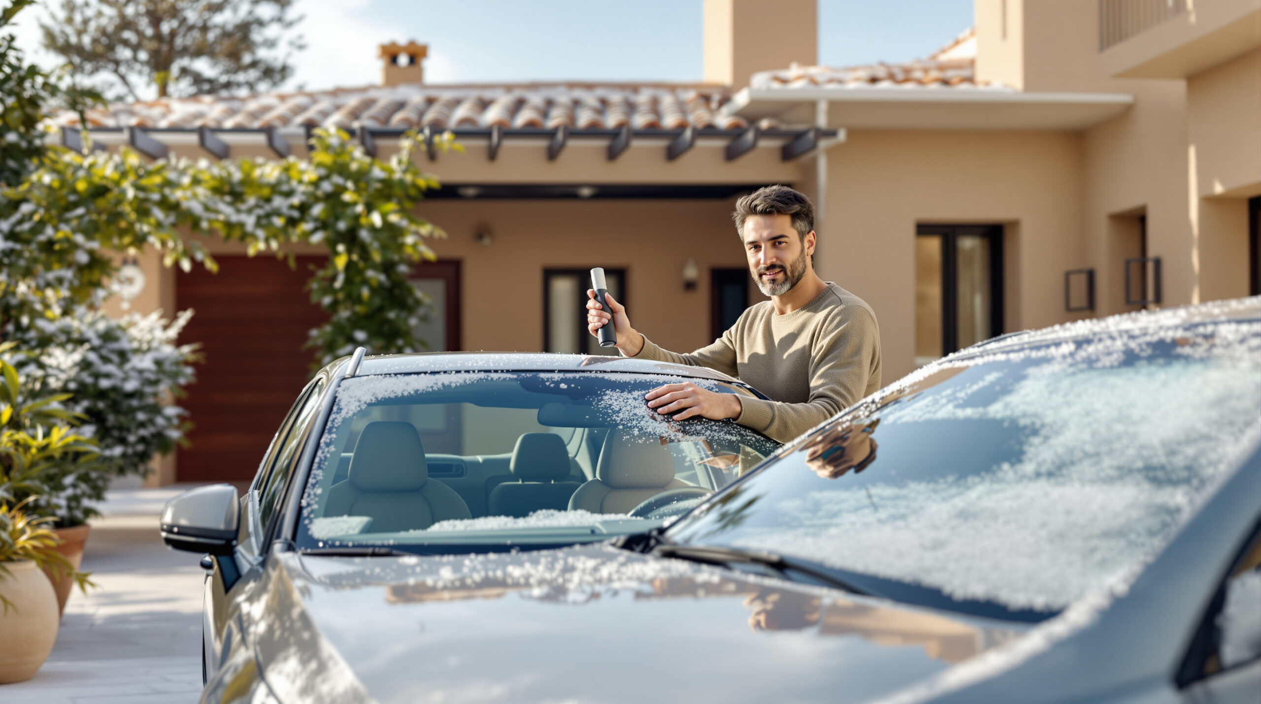 Parabrezza ghiacciato: cosa non usare mai per sbrinarlo anche se tutti lo fanno