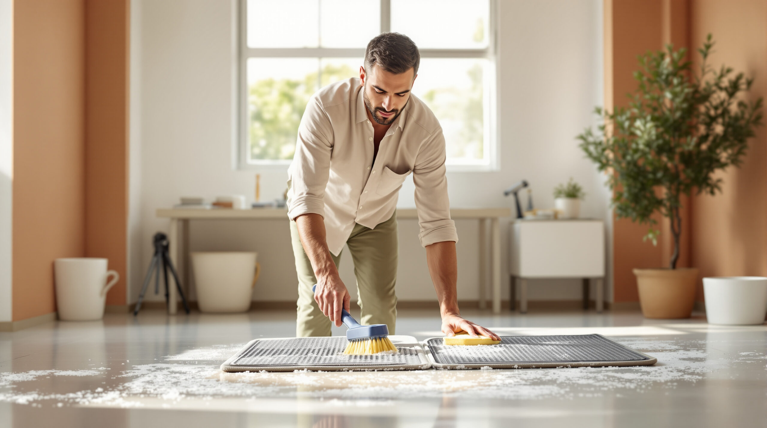 Tappetini dell’auto pieni di neve e fango: come pulirli senza rovinarli