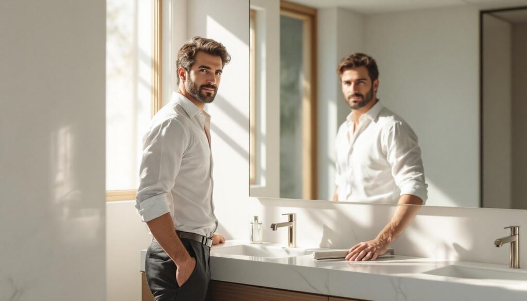 scopri un trucco semplice e duraturo per dire addio alla condensa sullo specchio: mantieni la tua stanza sempre limpida per settimane con un solo gesto.