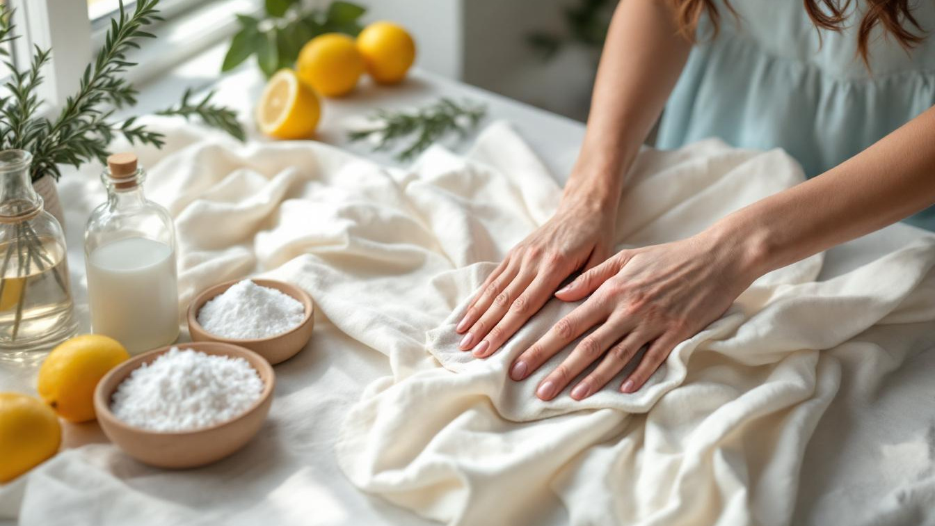 Come eliminare le macchie ostinate dai tessuti naturalmente