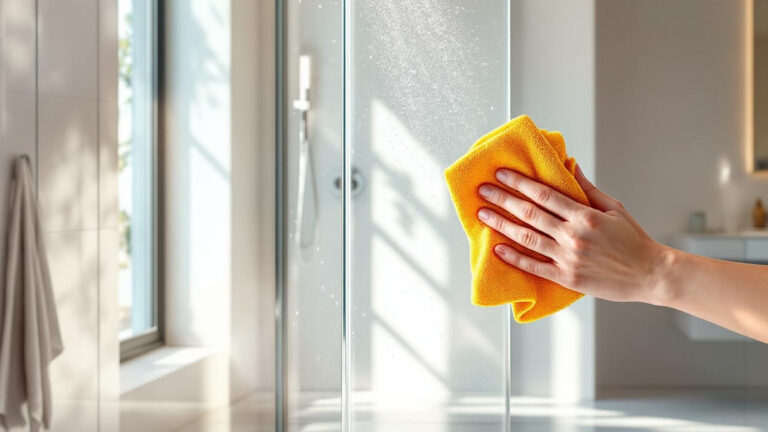 Come pulire la doccia senza aloni in 2 minuti