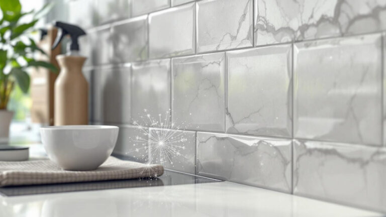 Come pulire le fughe delle piastrelle senza strofinare