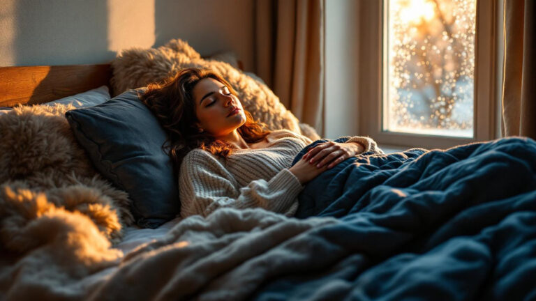 Il trucco per dormire profondamente anche con il freddo