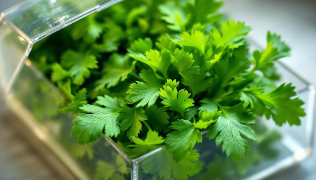 scopri il segreto della scatola trasparente che accelera la crescita del prezzemolo. trucco semplice e efficace per il tuo giardino!