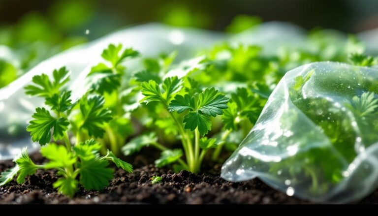 Seminare il prezzemolo sotto plastica: il test che ha sorpreso tutti