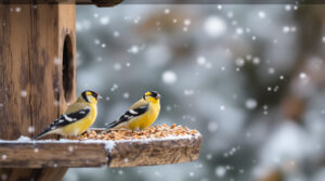 scopri quali semi attirano i cardellini in inverno e l'errore comune che li spaventa, per osservare questi splendidi uccelli senza disturbarli.