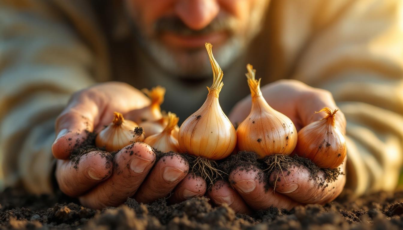 Cipolle piccole e deludenti? L’errore è nei primi centimetri