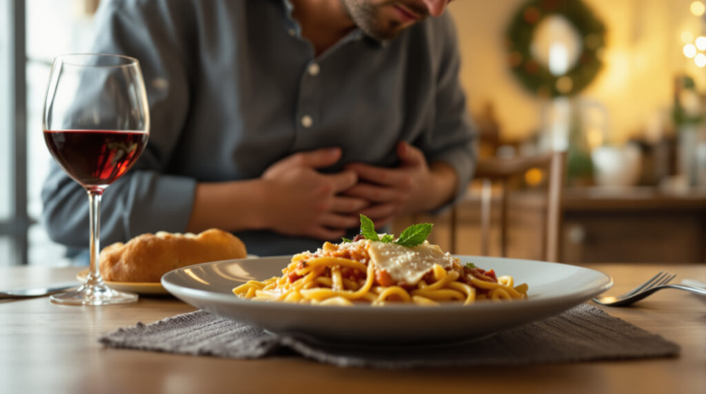 scopri l'errore a tavola che causa la digestione lenta a dicembre e come evitarlo per migliorare il benessere quotidiano.