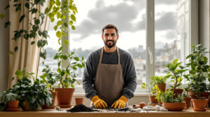 domenica nuvolosa: scopri perché è il momento ideale per rinvasare le tue piante d'appartamento e dare loro nuova vita.
