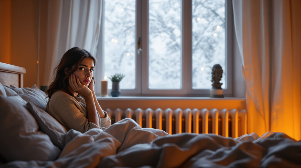 scoprite perché dormire con il termosifone acceso può farvi svegliare più stanchi e come migliorare la qualità del vostro sonno.