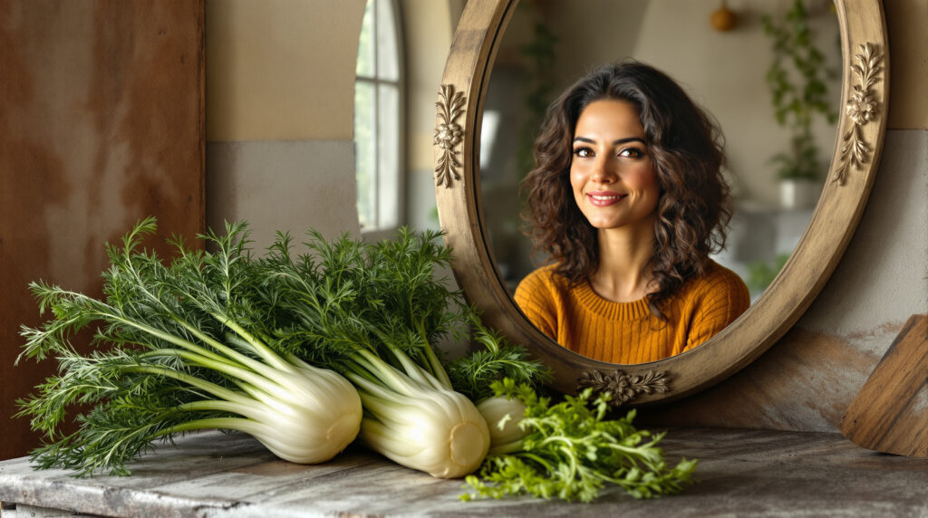 scopri i benefici di mangiare finocchio ogni giorno per una settimana e il sorprendente cambiamento che vedrai allo specchio.