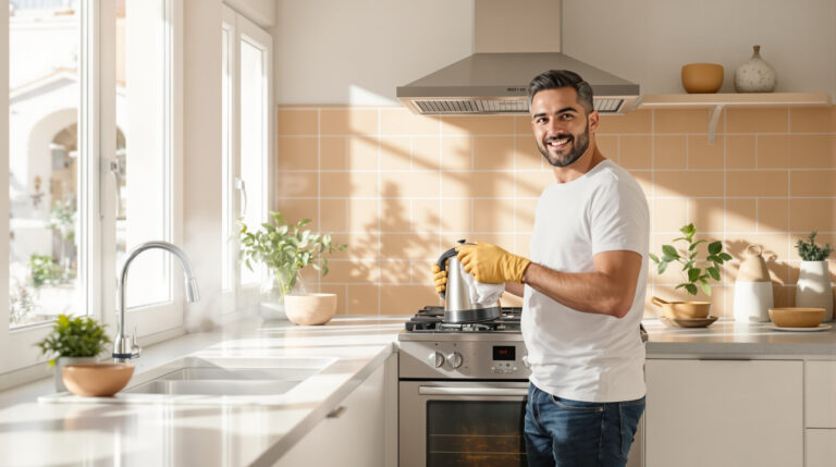 Forno incrostato dalle cotture della settimana? Il trucco del vapore che pulisce senza fatica