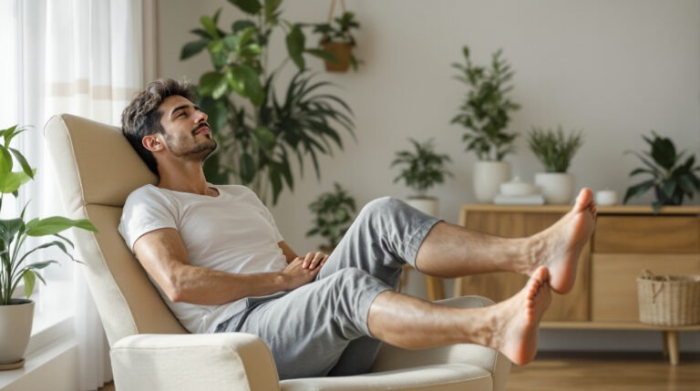 Gambe pesanti alla scrivania: la posizione dei piedi che cambia tutto