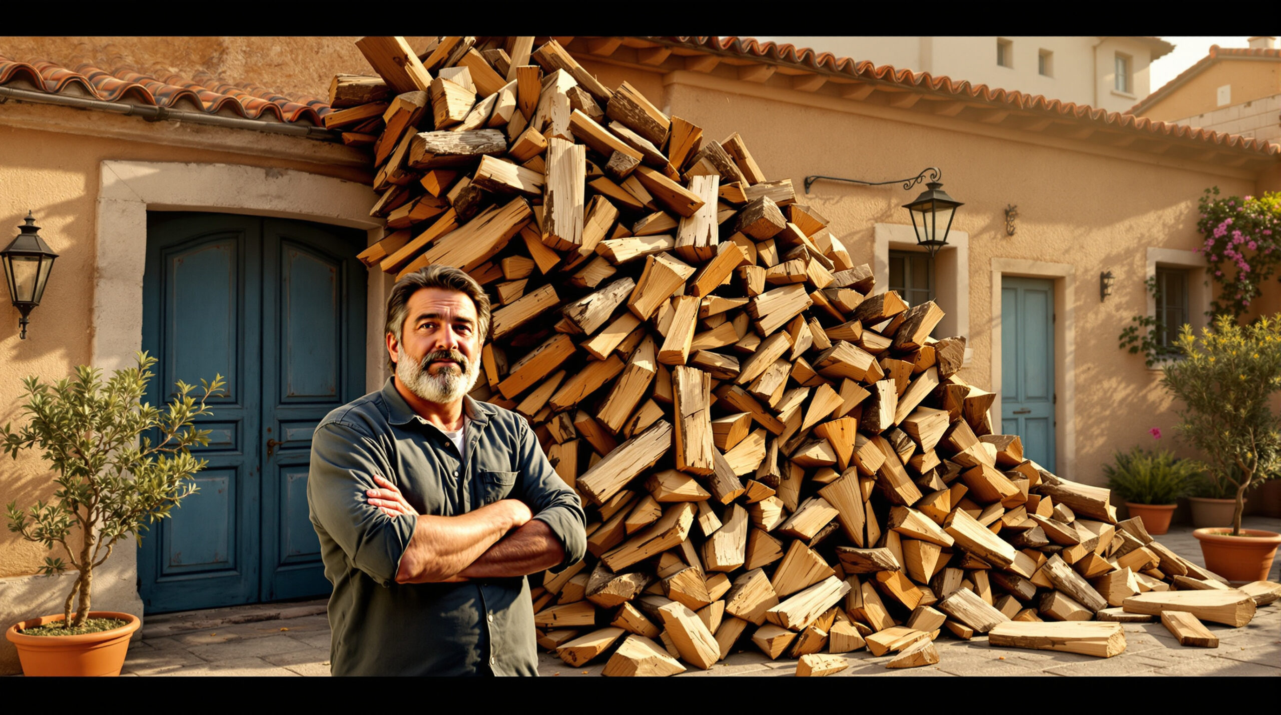 Legna da ardere accatastata male? I rischi per la tua casa (e come conservarla correttamente)