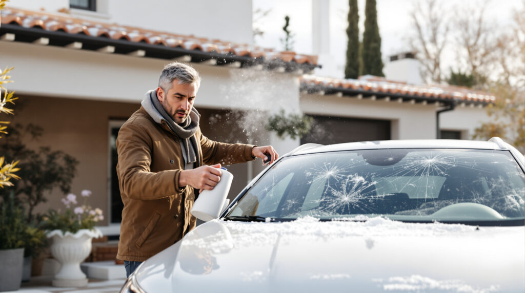 scoprite l'errore comune con l'acqua calda sul parabrezza ghiacciato che potrebbe causare danni costosi alla vostra auto e imparate come evitarlo efficacemente.
