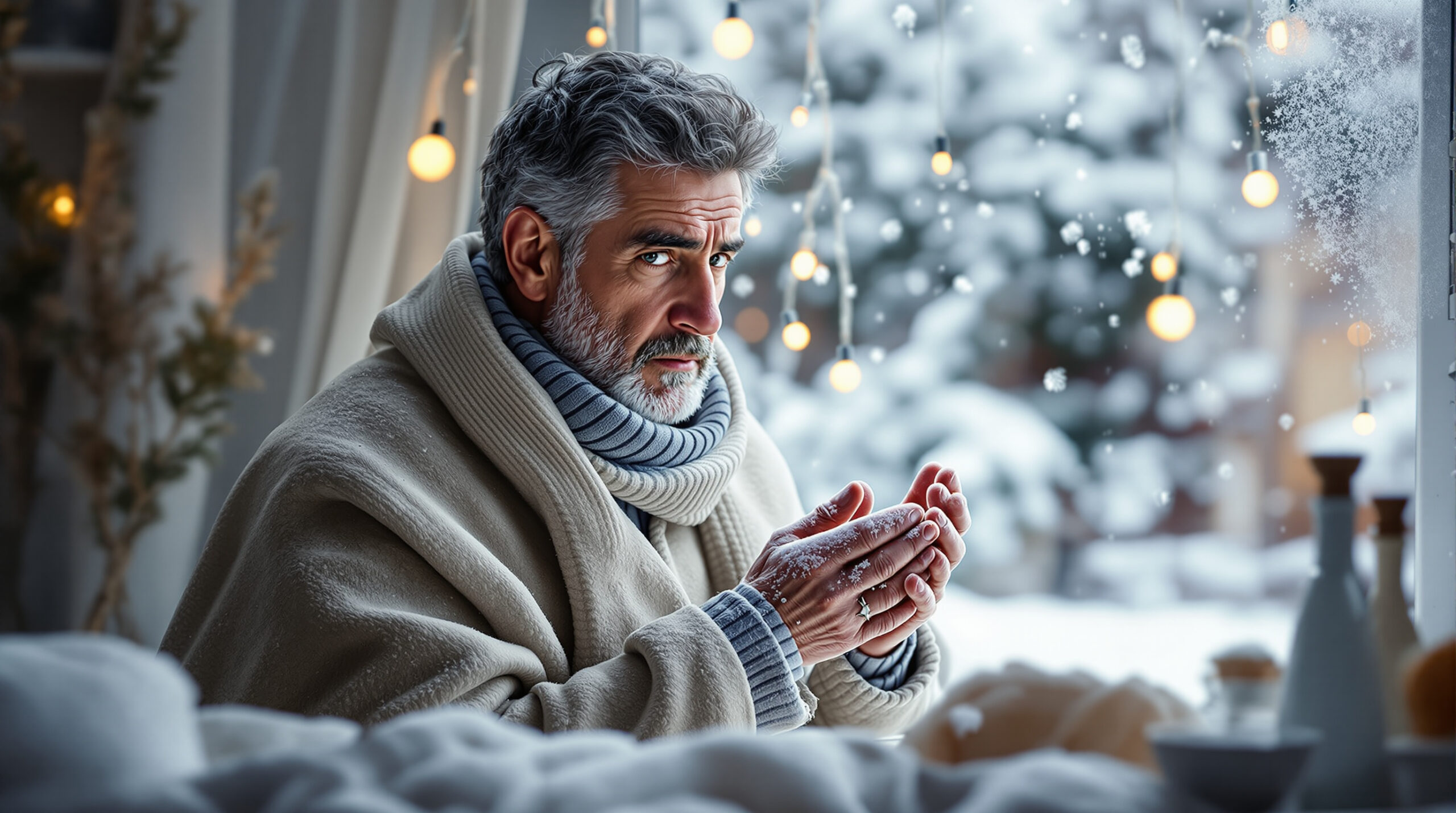 Mani gelate anche in casa? Il problema di circolazione che il freddo peggiora
