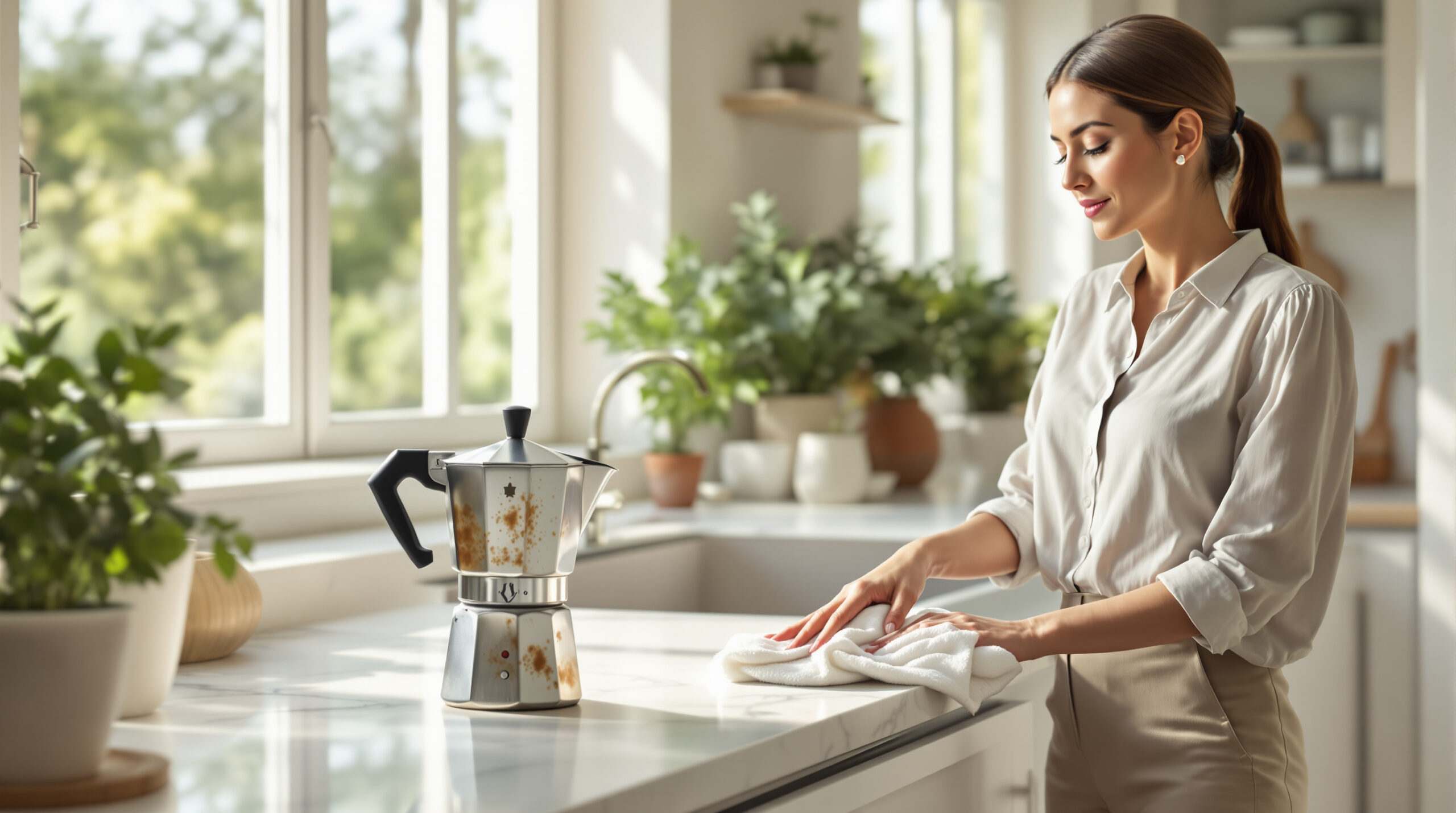 Moka del caffè incrostata? Non usare mai il sapone! Ecco come farla tornare nuova mantenendo l’aroma