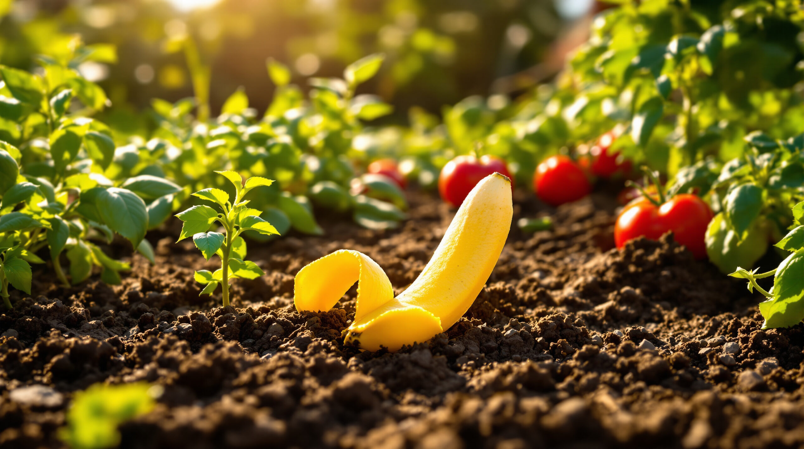 Non buttare la buccia di banana: usala nell’orto così (Risultato Wow)