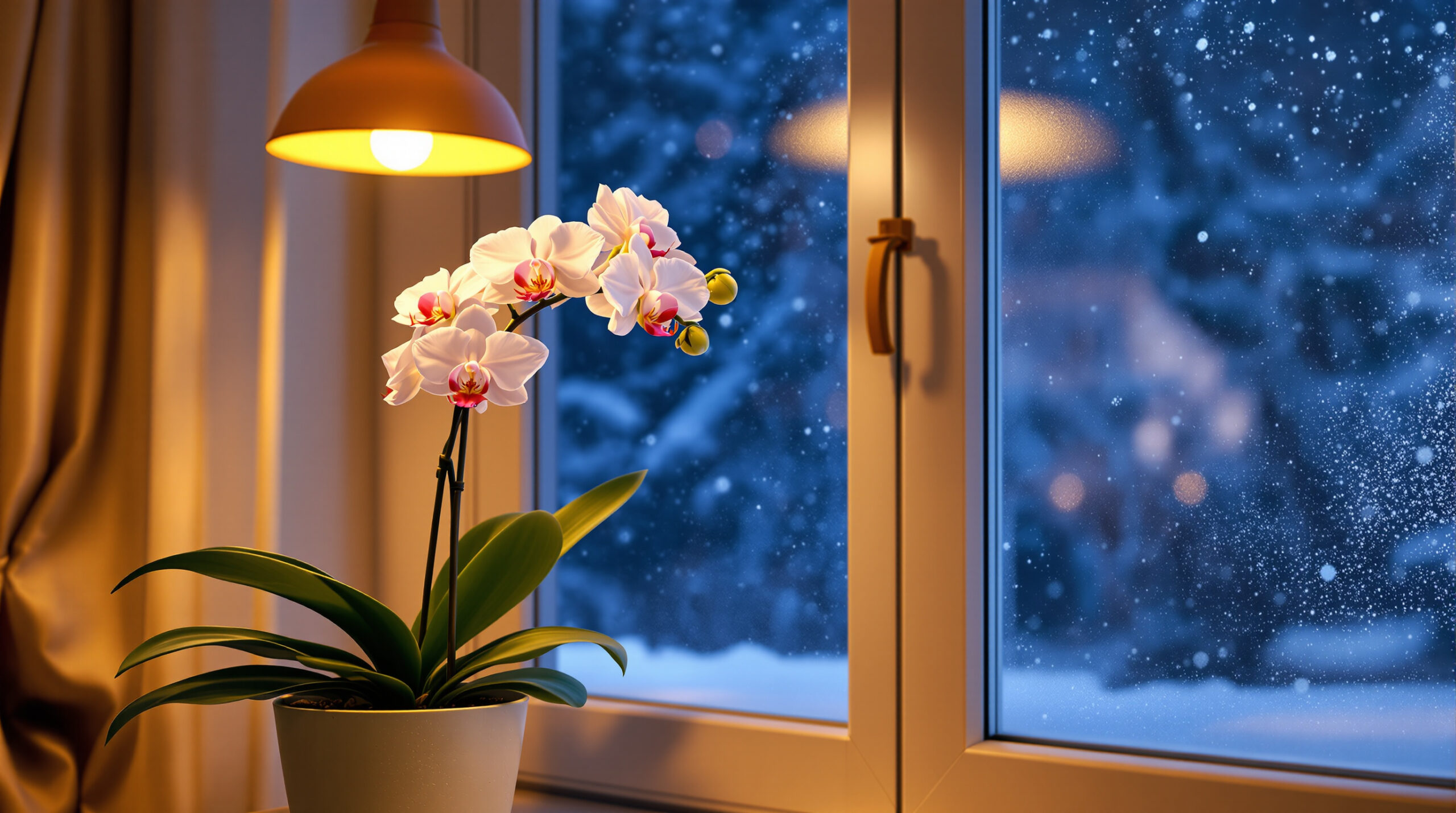 Orchidea che non fiorisce da mesi? Il trucco dello sbalzo termico da provare stanotte