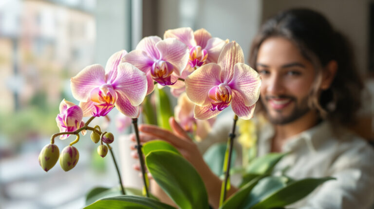 Orchidea ferma da mesi: il trucco dello sbalzo termico da provare stasera