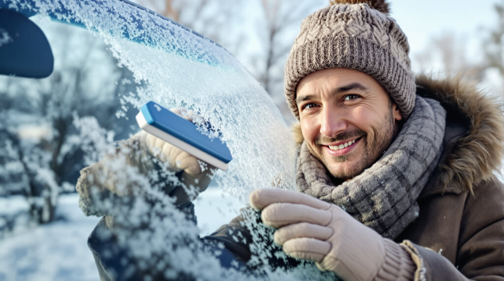 scopri il metodo ideale per sbrinare il parabrezza ghiacciato senza causare danni, con il trucco perfetto che rende la tua guida sicura e senza stress.