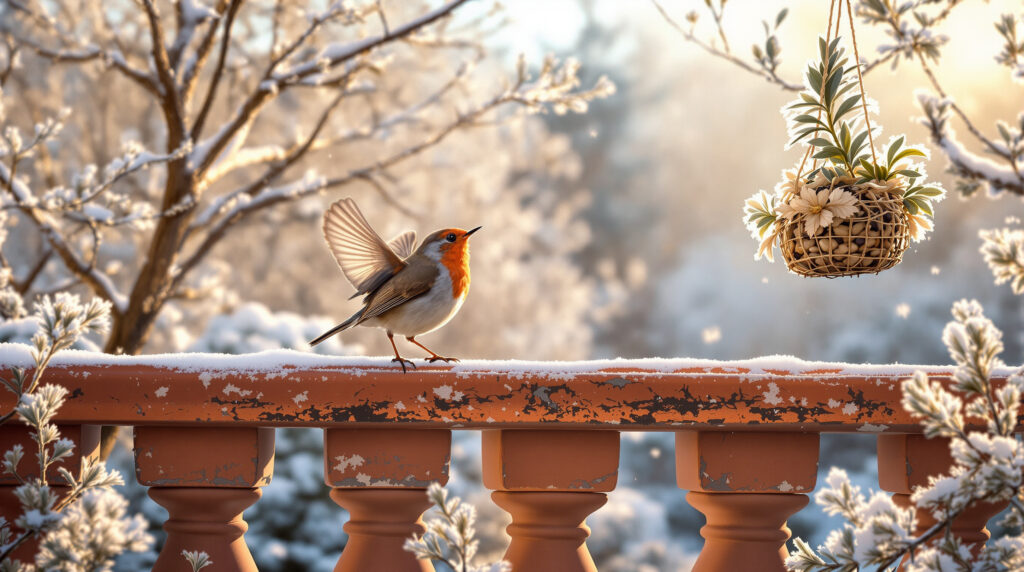 scopri perché i pettirossi scompaiono a gennaio e come un semplice accorgimento può aiutarli a restare vicino a te durante l'inverno.