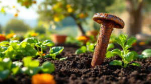 scopri come mettere un chiodo arrugginito nel terreno può migliorare la crescita delle tue piante, grazie ai benefici del ferro nel suolo e alla prevenzione delle malattie.