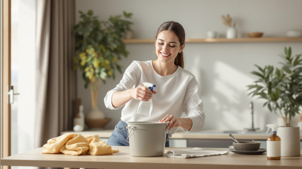 scopri il segreto per combattere la polvere che torna subito. aggiungi una goccia di questo prodotto all'acqua per renderla antistatica e mantenere puliti gli ambienti più a lungo.