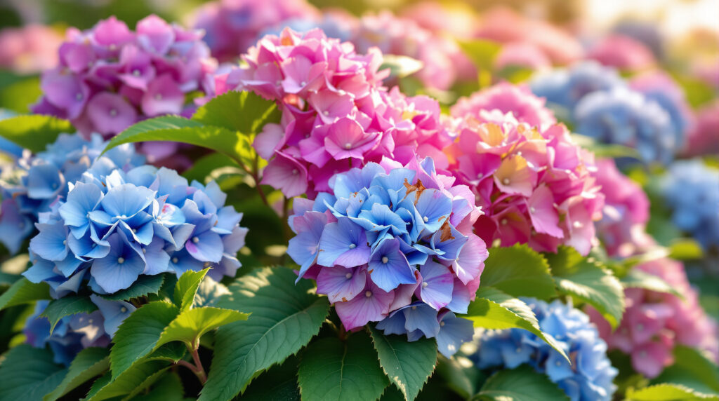 scopri perché potare le ortensie adesso potrebbe impedirti di ammirare i loro fiori per tutta l'estate e cosa fare invece per mantenerle rigogliose.